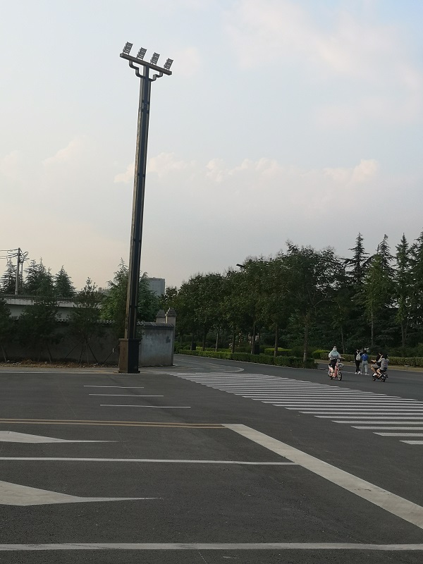 洛陽高鐵站廣阜路14米洛陽特色高桿燈